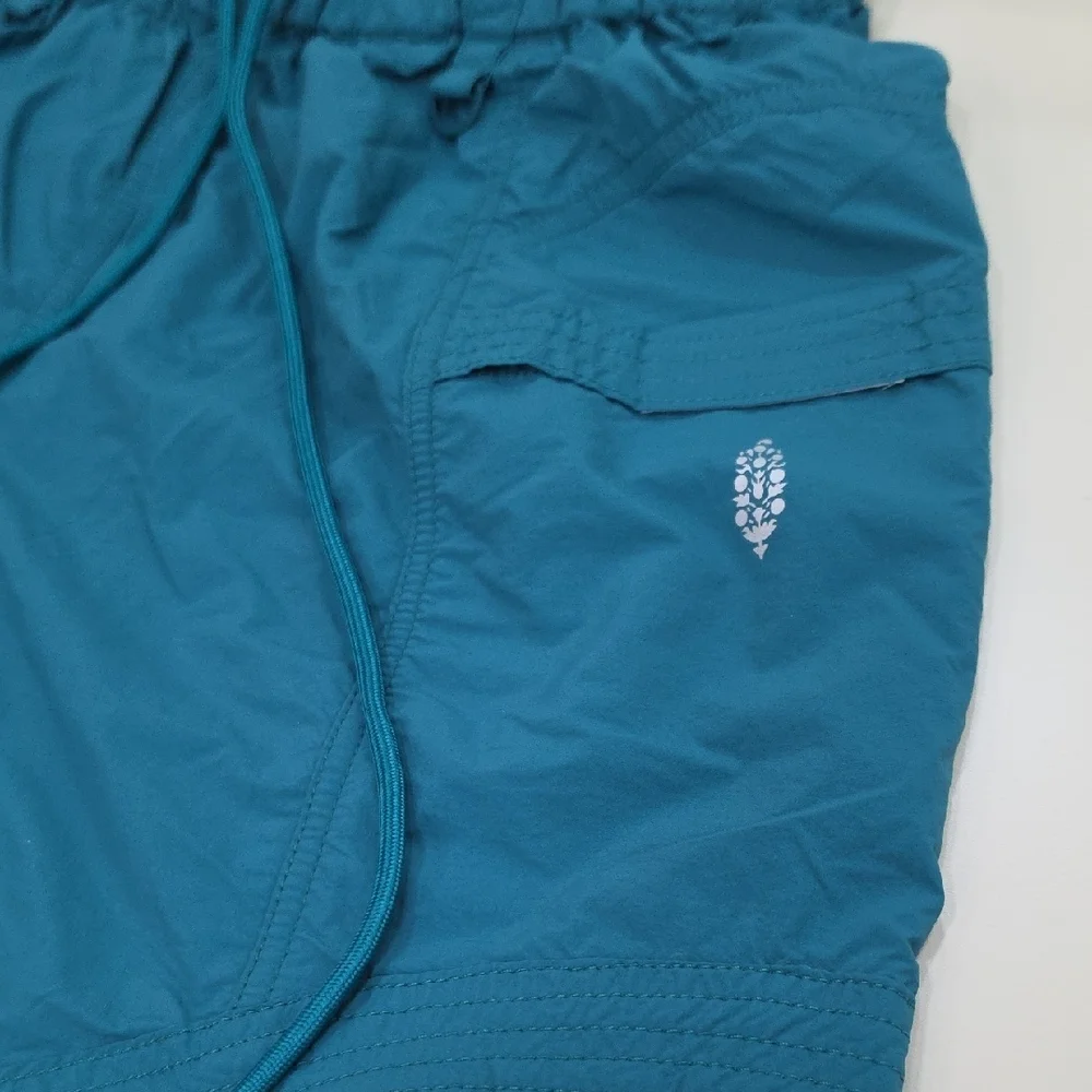 FP Movement By Free People Turquoise shorts  with cargo pockets, Size S, NWOT